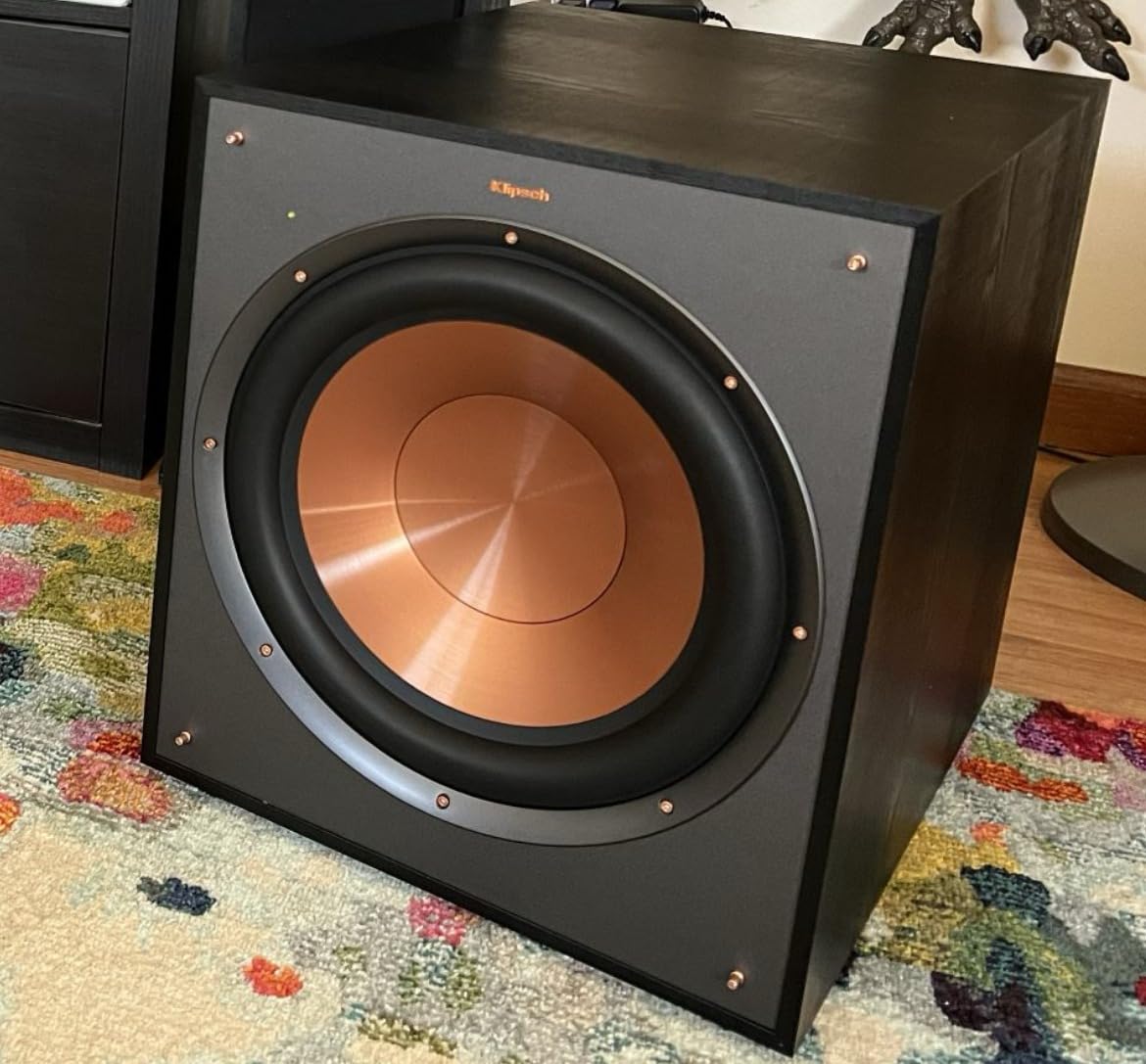 Klipsch R-120SW Subwoofer, Black customer photo 2