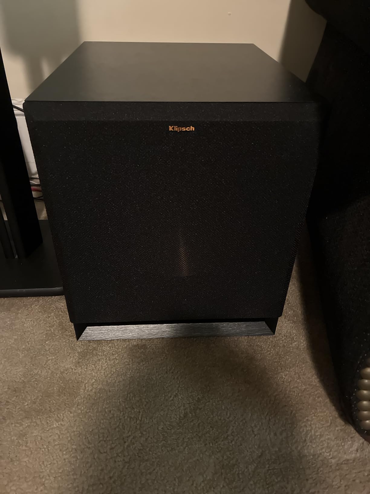 Klipsch SPL-120 Powered Subwoofer 12 inches, Black customer photo 2