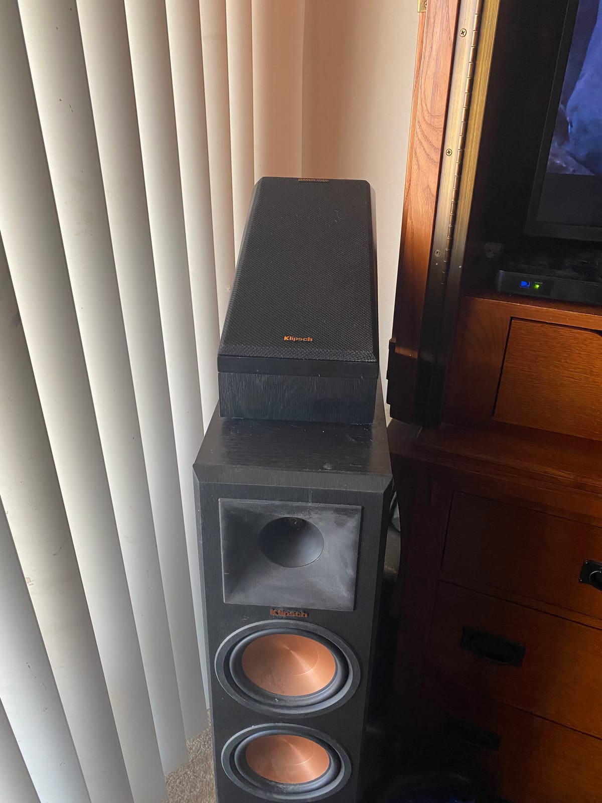 Klipsch RP-500SA Reference Premiere Dolby Atmos Surround Sound Speakers - Pair (Ebony) customer photo 2