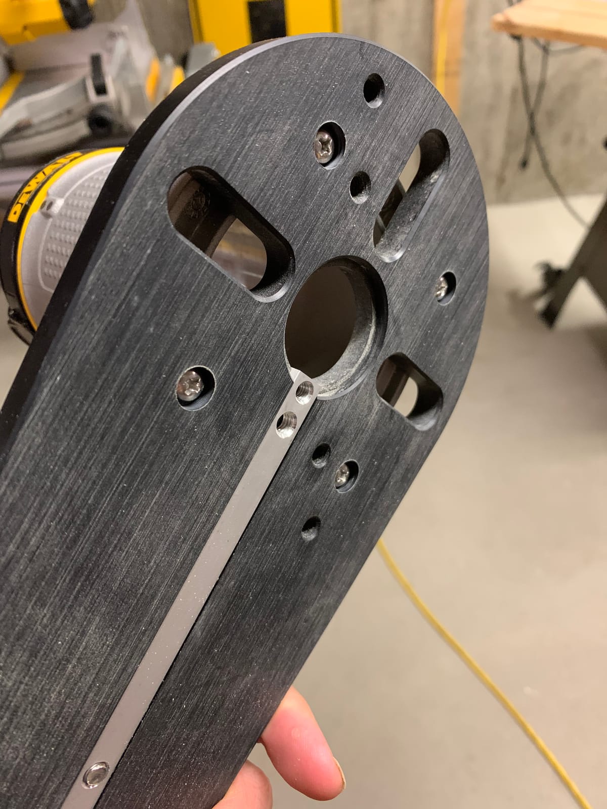Circle Cutting Jig for Routers/Trimmers Electric Hand customer photo 2