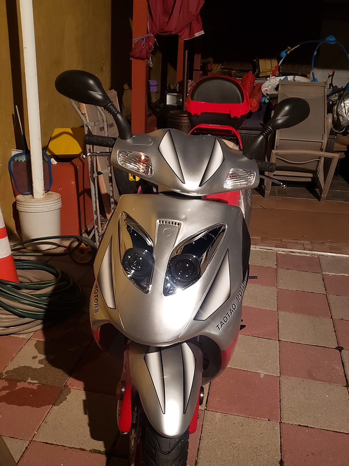 HHH 150cc Scooter Vienna 150 Fully Automatic CVT Gas Powered 150cc Moped LANCER150 Eagle with GY6 Engine (Black) customer photo 1