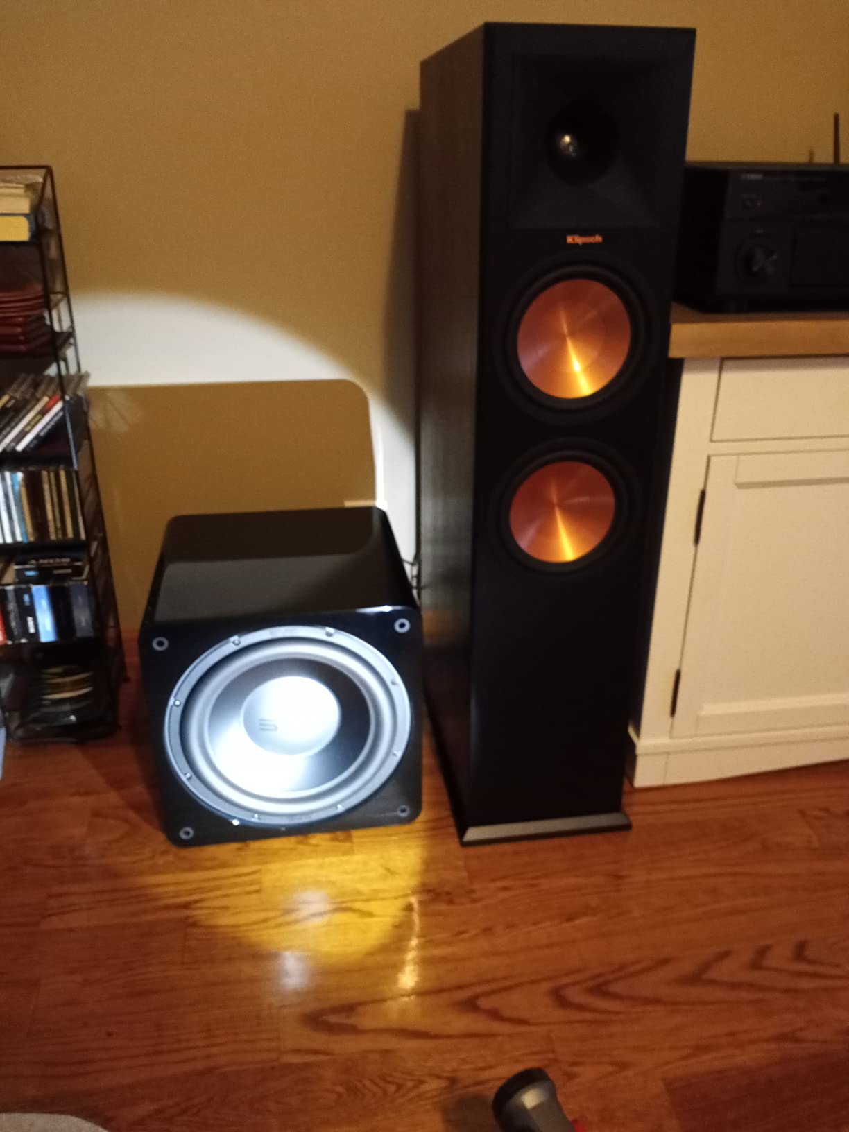 SVS SB-3000 Subwoofer - 13-inch Driver, 800W RMS, 2,500W Peak Power, DSP Control App - Piano Gloss Black customer photo 1
