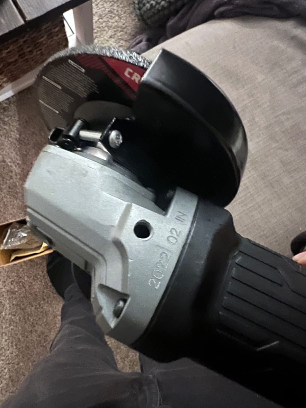 CRAFTSMAN Small Angle Grinder Tool 4-1/2 inch, 6 Amp, 12,000 RPM, Corded (CMEG100) customer photo 1