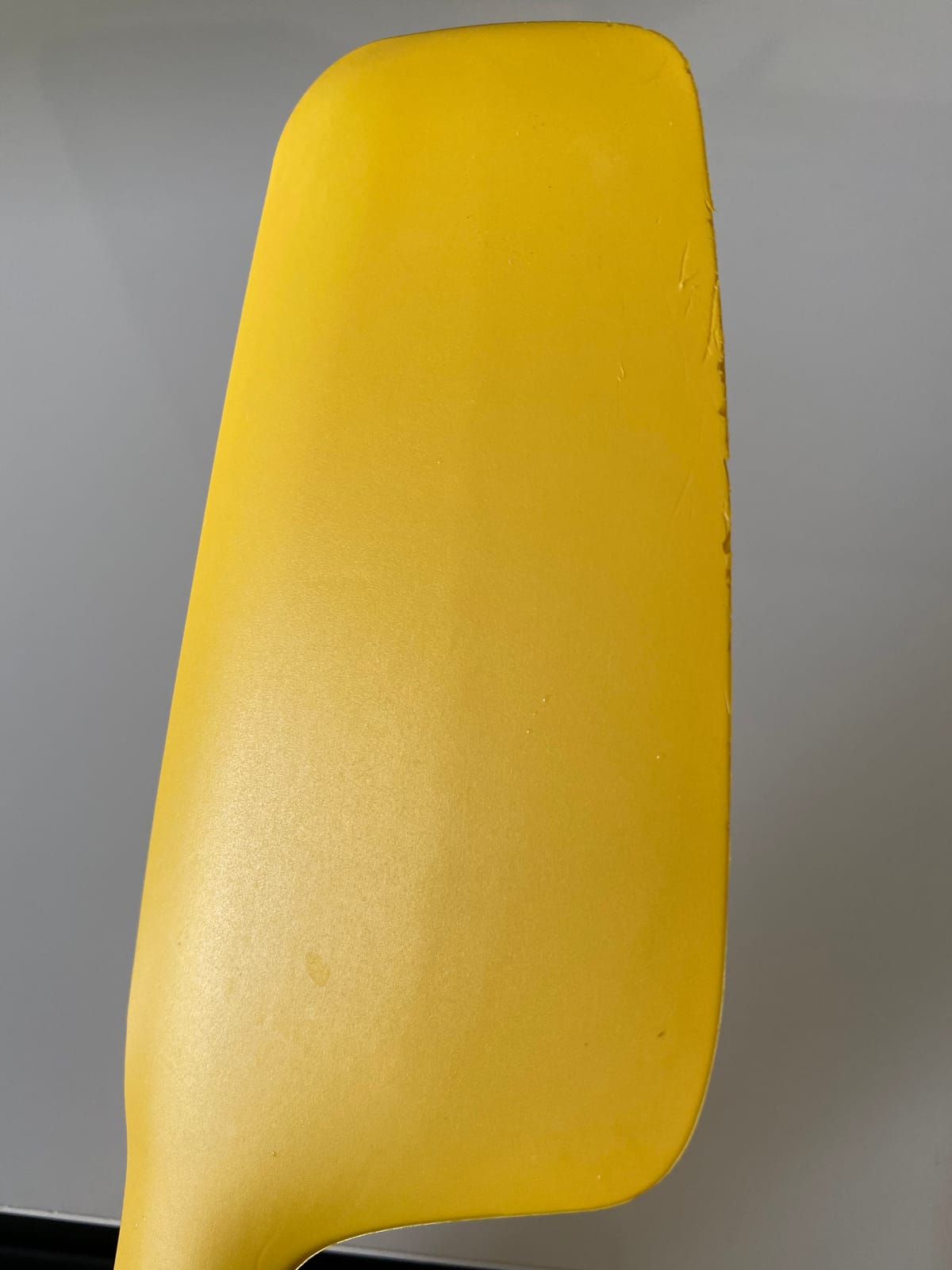 Joseph Joseph Silicone Elevate Egg Spatula with Integrated Tool Rest, White/Yellow customer photo 2