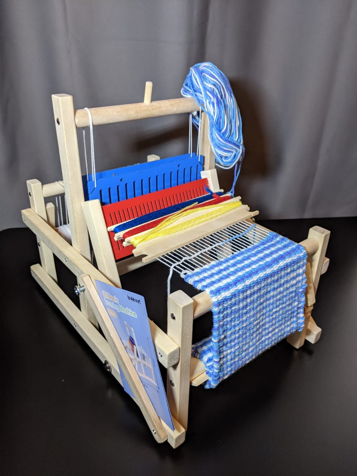 LAVIEVERT Wooden Multi-Craft Weaving Loom DIY Hand-Knitting Weaving Machine Intellectual Toys for Kids customer photo 1