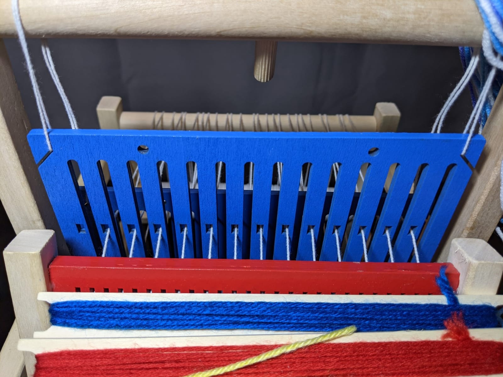 LAVIEVERT Wooden Multi-Craft Weaving Loom DIY Hand-Knitting Weaving Machine Intellectual Toys for Kids customer photo 2