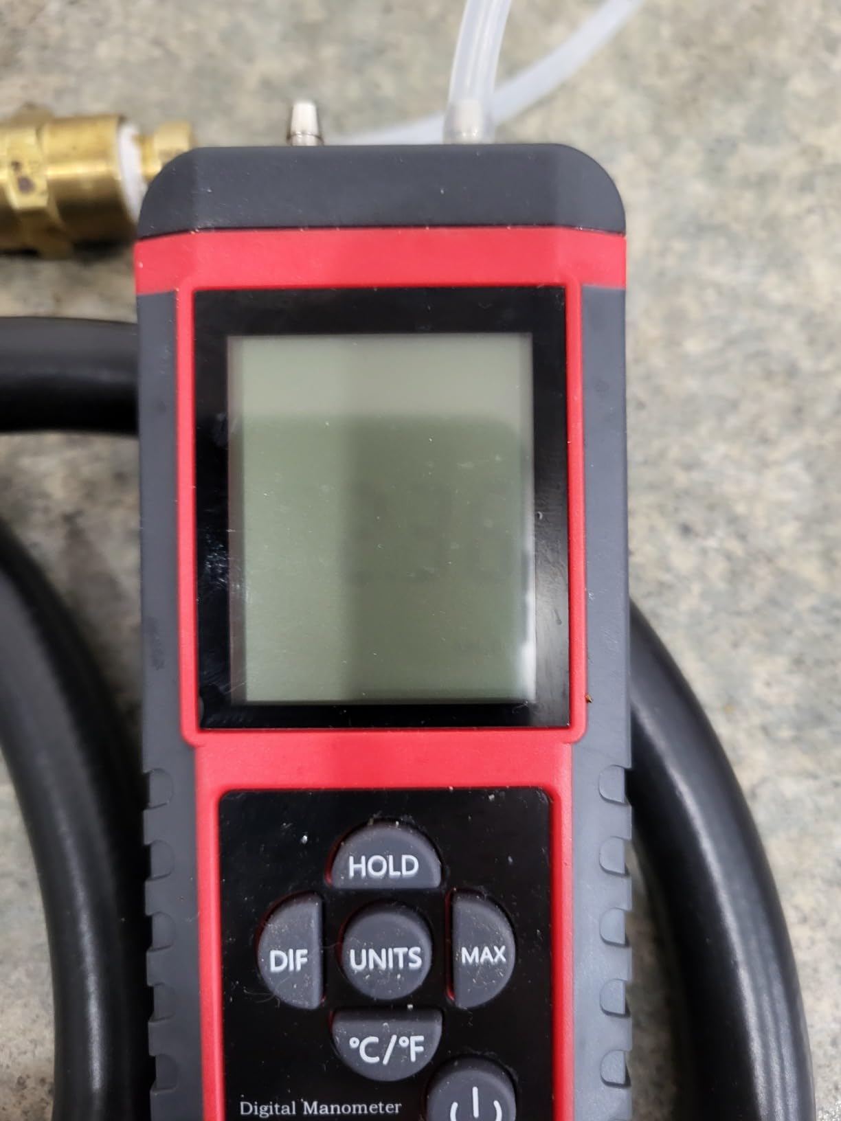 EHDIS Manometer, Professional Air Pressure Meter, Dual-Port HVAC Digital Manometers Gas Pressure Tester Differential Gauge customer photo 1