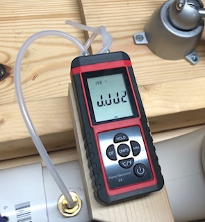 EHDIS Manometer, Professional Air Pressure Meter, Dual-Port HVAC Digital Manometers Gas Pressure Tester Differential Gauge customer photo 2