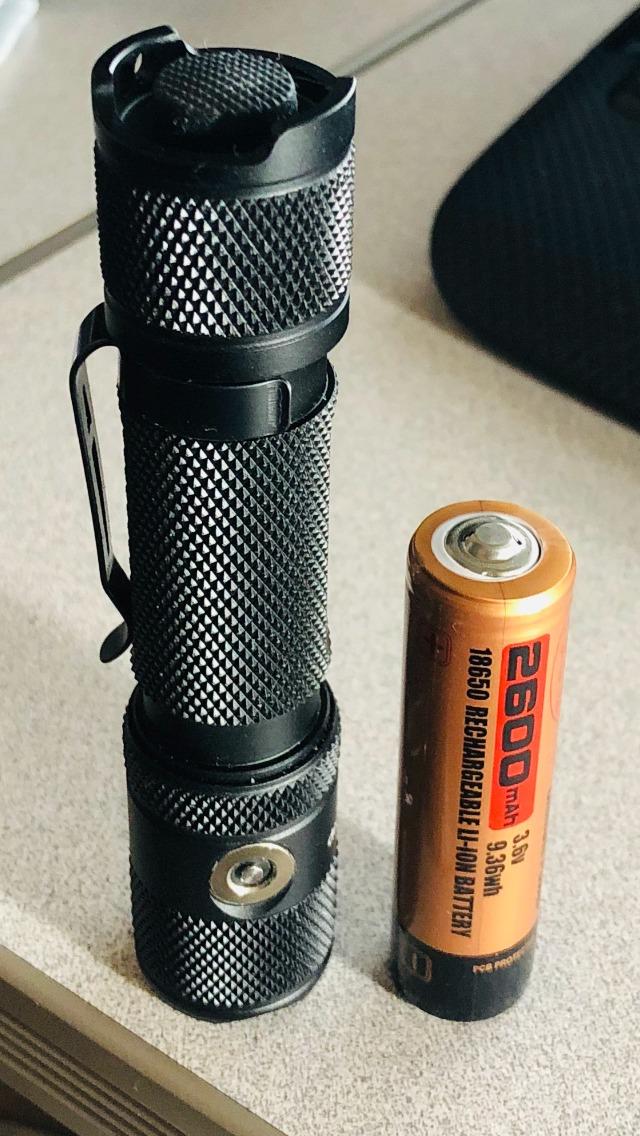PowerTac M5-G3 2030 Lumens Rechargeable Tactical Flashlight, 330M Throw with Magnetic Charging and Dual Switch, LED Flashlight for Outdoor Emergency customer photo 1