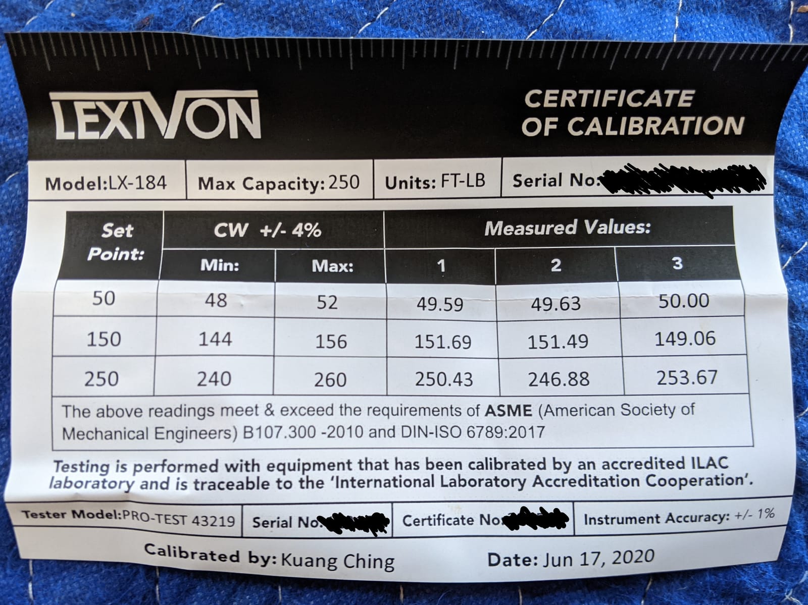 LEXIVON 1/2-Inch Drive Click Torque Wrench 25-250 Ft-Lb/33.9-338.9 Nm (LX-184) customer photo 1