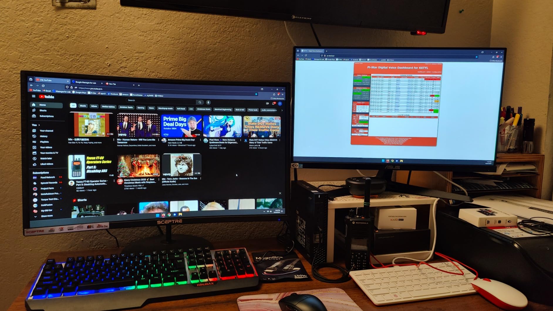 Sceptre Curved 27-inch Prime Monitor up to 100Hz 1080p, HDMI x2, VGA, 99% sRGB, Built-in Speakers, R1500, Machine Black 2025 (C275W-1920RN Series) customer photo 1