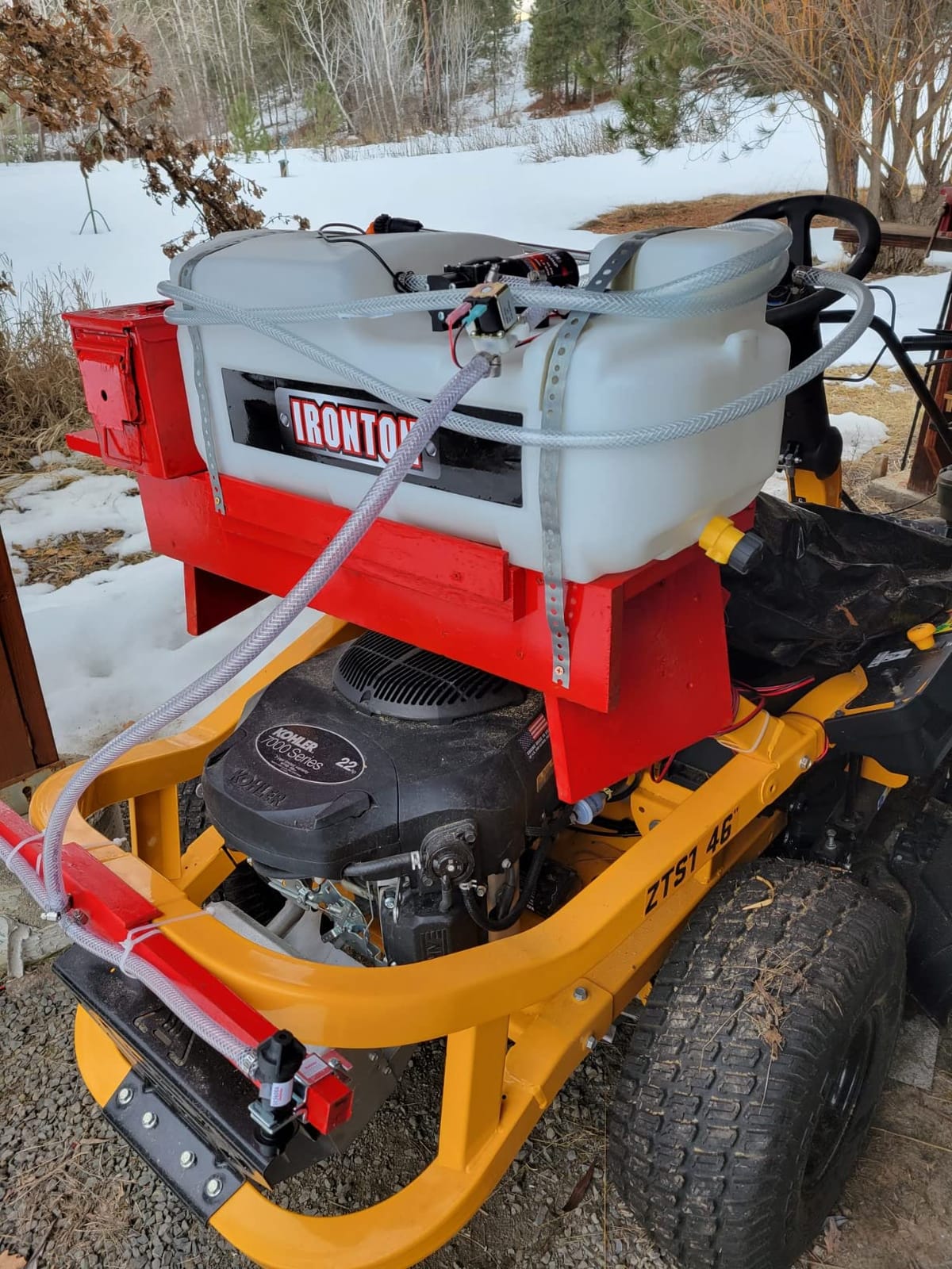 Ironton 12-V ATV Spot Sprayer, 5-Gal. Capacity, 1 GPM Flow Rate customer photo 2