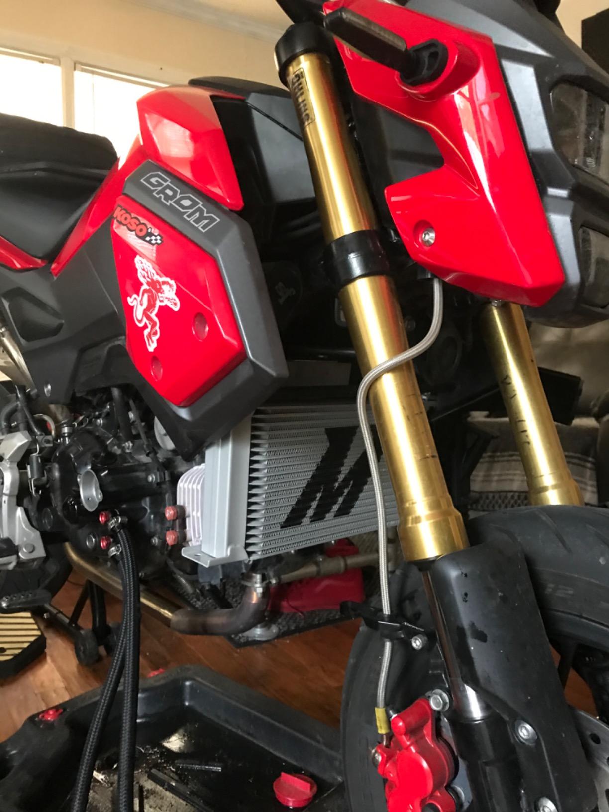Mishimoto MMOC-19RD Universal 19 Row Oil Cooler, Red customer photo 2