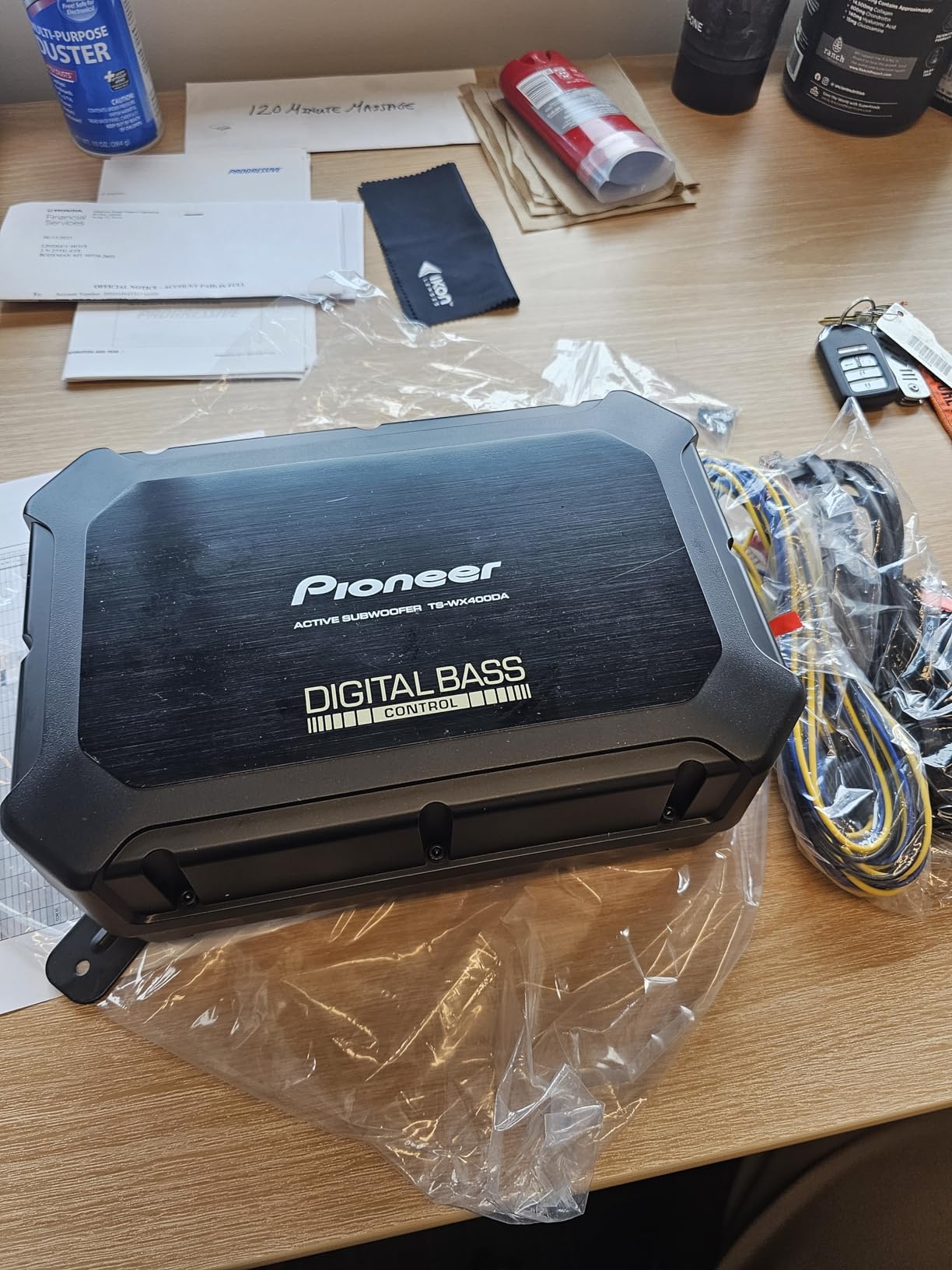 PIONEER TS-WX400DA Slim Compact Powered 10