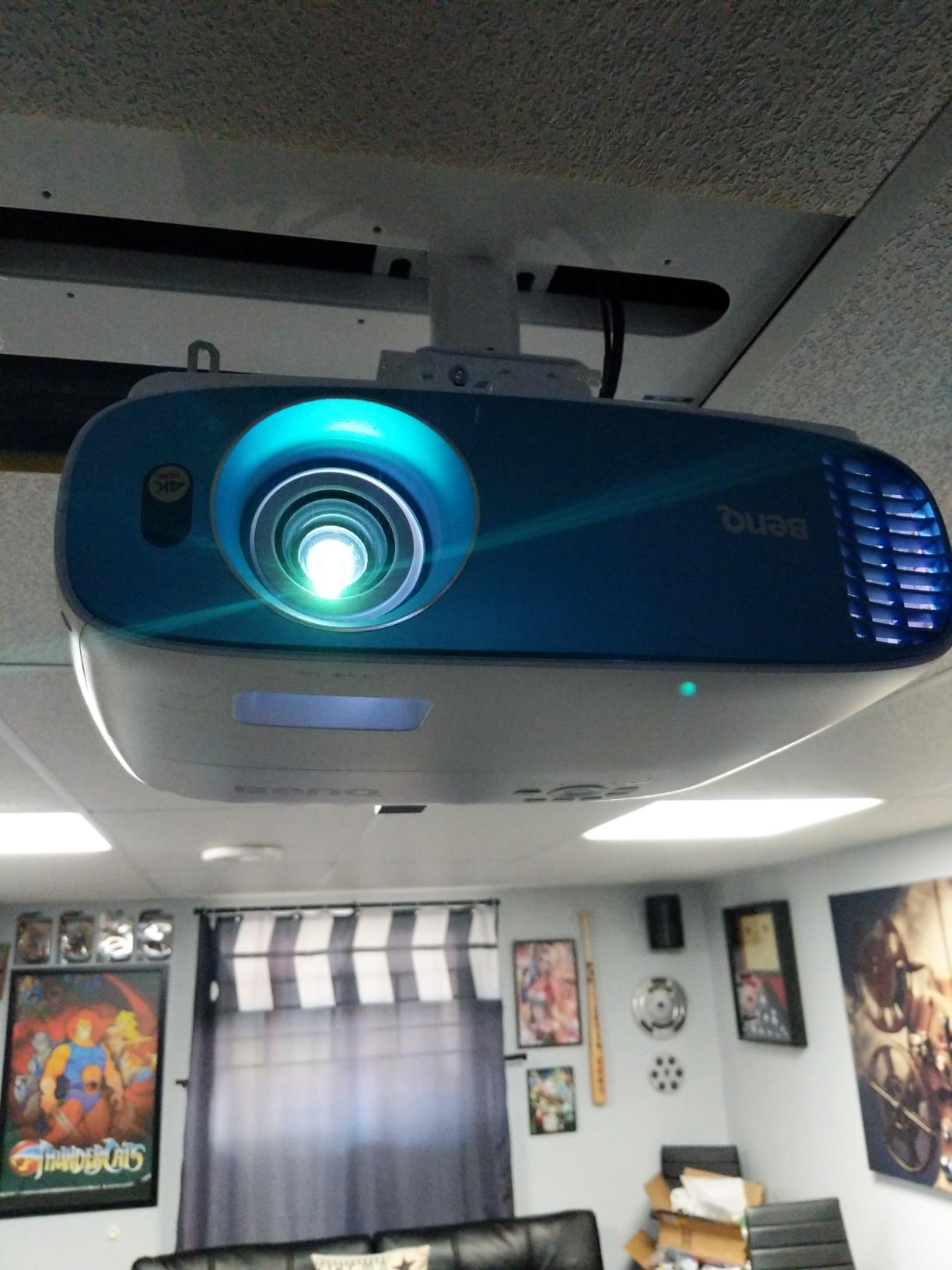 BenQ TK800M 4K UHD Home Theater Projector with HDR and HLG, 3000 Lumens for Ambient Lighting, 96% Rec. 709 for Accurate Colors, Keystone for Easy Setup, 3D Capable customer photo 2