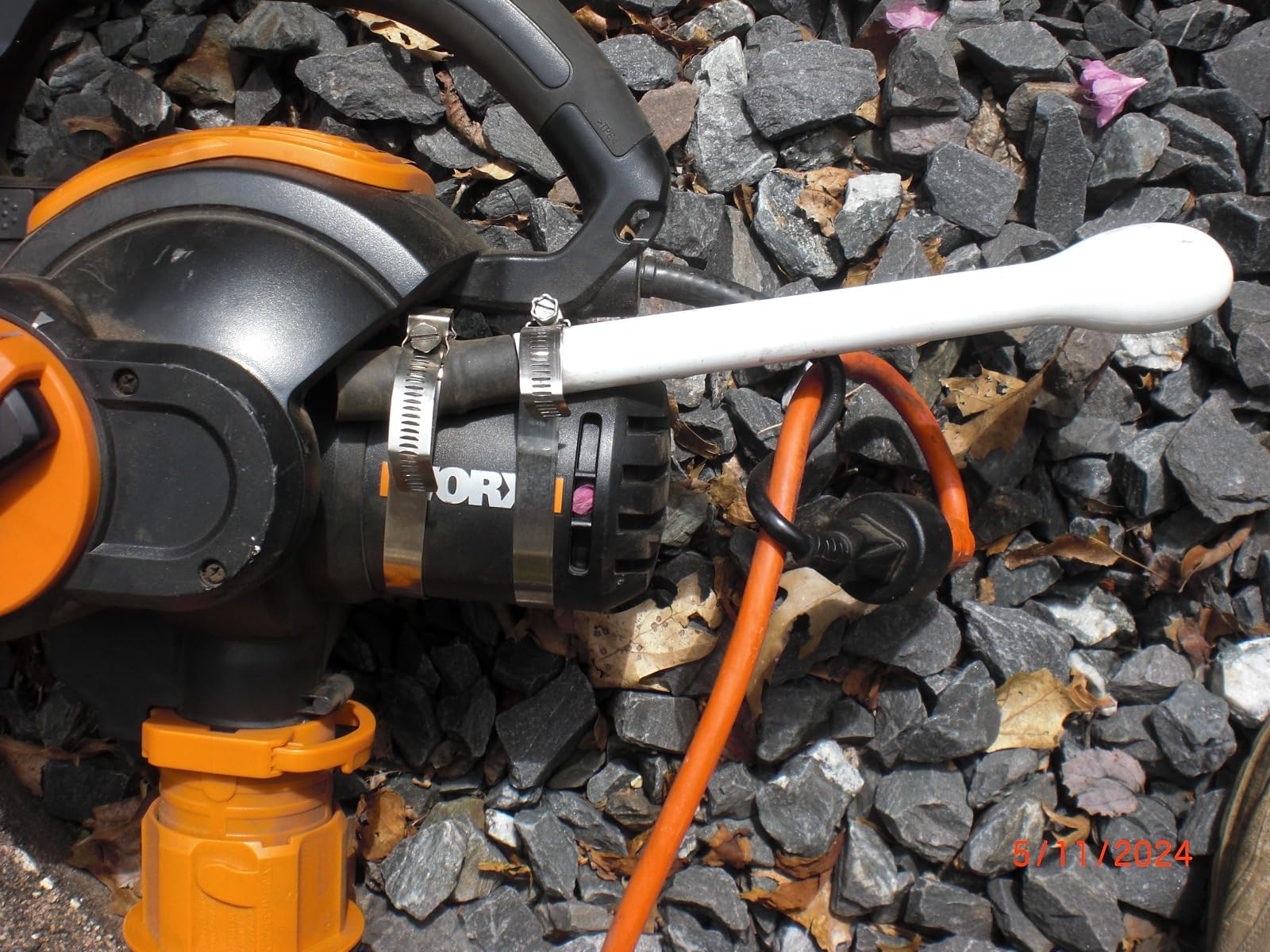WORX Trivac 3-in-1 Electric Leaf Blower/Leaf Vacuum/Leaf Mulcher, WG512 customer photo 2