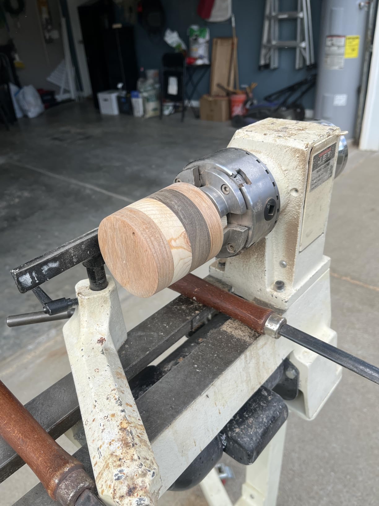 WEN LA4374 3.75-Inch 4-Jaw Self-Centering Lathe Chuck Set with 1-Inch x 8TPI Thread customer photo 1