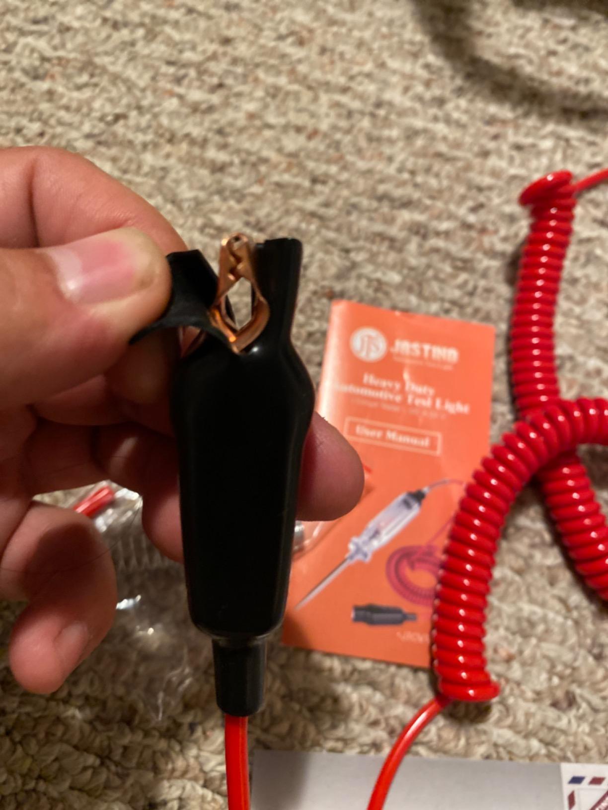 Heavy Duty 6-24V Automotive Circuit Tester w/Replacement Indicator Light customer photo 2