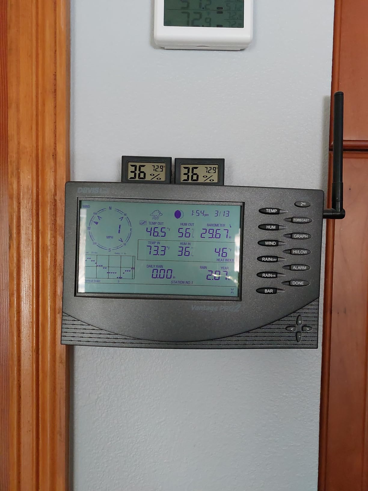 Goabroa Mini Hygrometer Thermometer Digital Indoor Humidity Gauge Monitor with Temperature Meter Sensor Fahrenheit (℉) customer photo 1