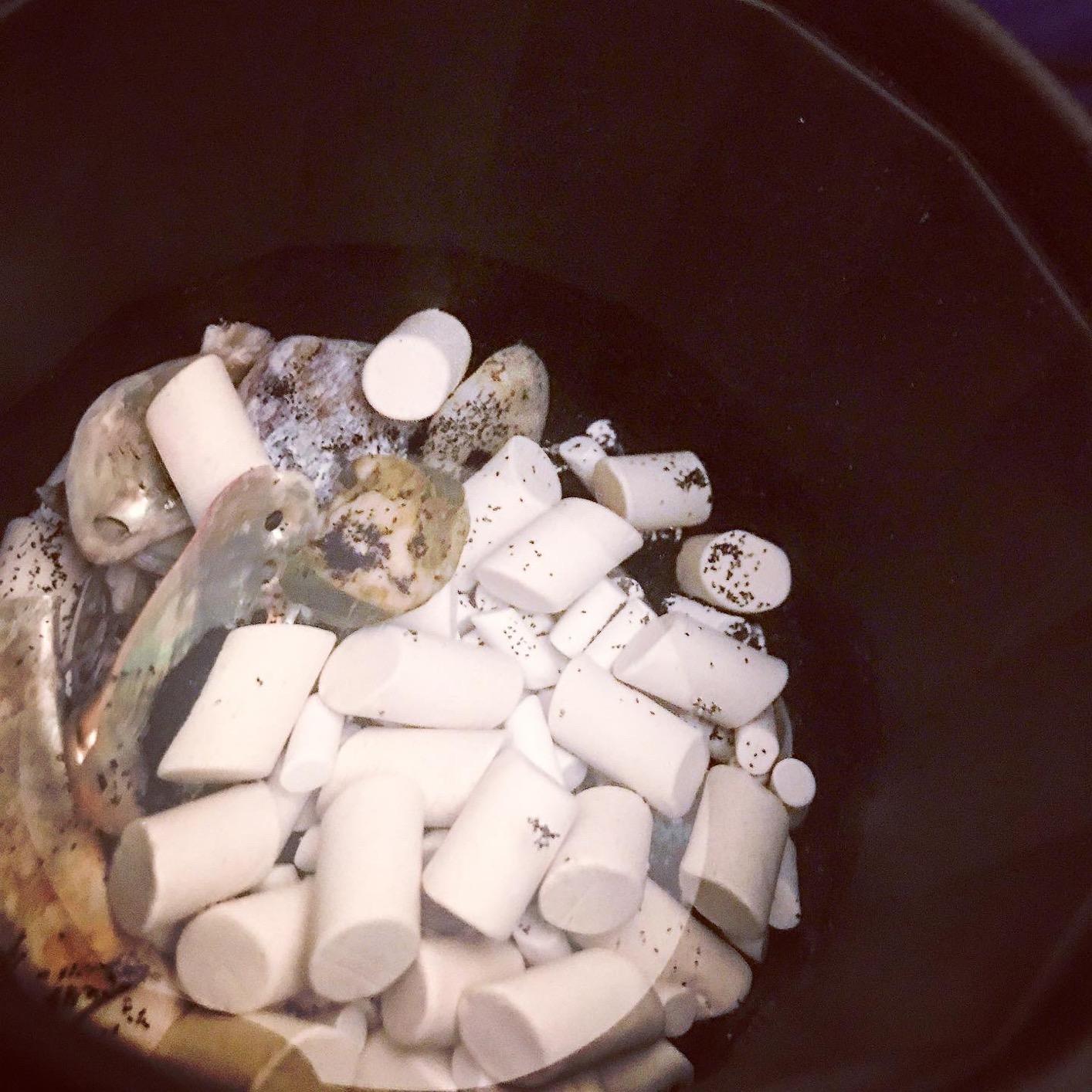 Polly Plastics Rock Tumbling Ceramic Filler Media (Small and Large Mixed Cylinder Size) - Non-Abrasive Ceramic Pellets for All Type Tumblers (3 lbs) customer photo 2