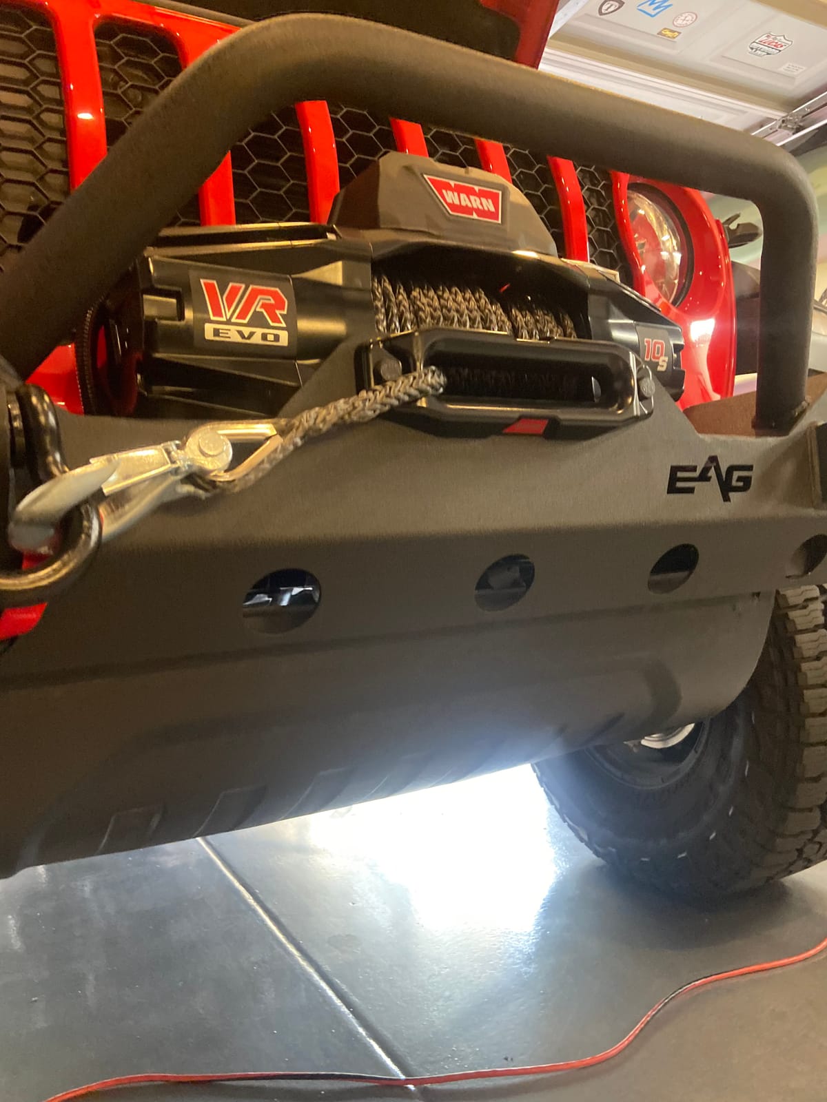 WARN VR EVO 10-S Electric 12V Winch 10,000 lb Pull Capacity - 103253 customer photo 2