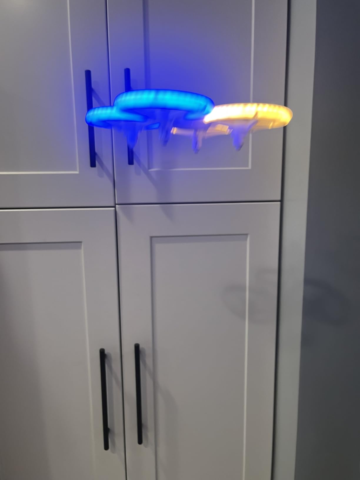 Q9s Drones for Kids,RC Drone with Altitude Hold and Headless Mode,Quadcopter with Blue&Green Light,Propeller Full Protect,2 Batteries and Remote Control,Easy to fly Kids Gifts Toys for Boys and Girls customer photo 1