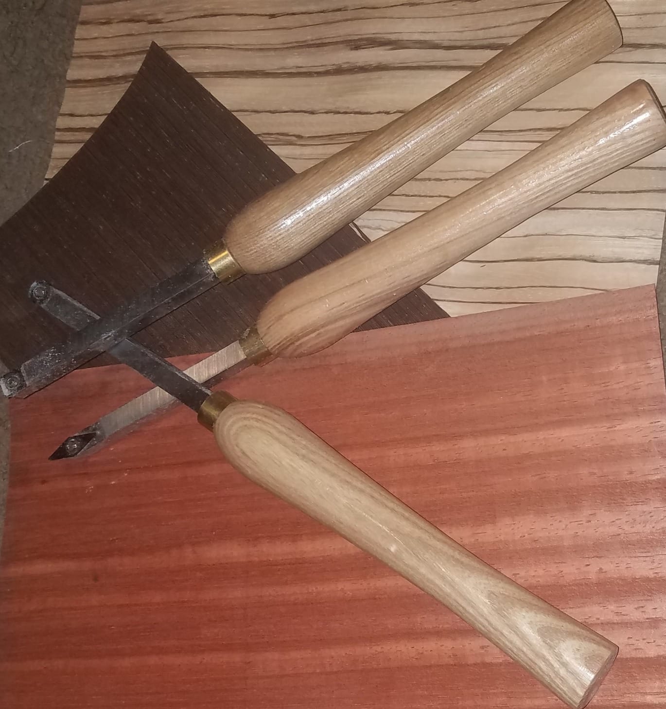 Carbide Woodturning Tool Mini Size (3 Piece Set) Includes Diamond, Round and Square Turning Tools With Comfort Grip Handles Perfect For Small to Mid-Size Projects customer photo 1