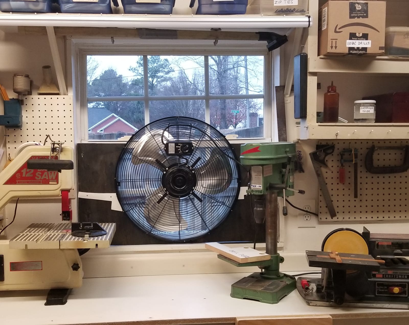 Simple Deluxe 20 Inch 3-Speed High Velocity Heavy Duty Metal Industrial Floor Fan for Warehouse, Workshop, Factory and Basement, Black, 1 Pack customer photo 2