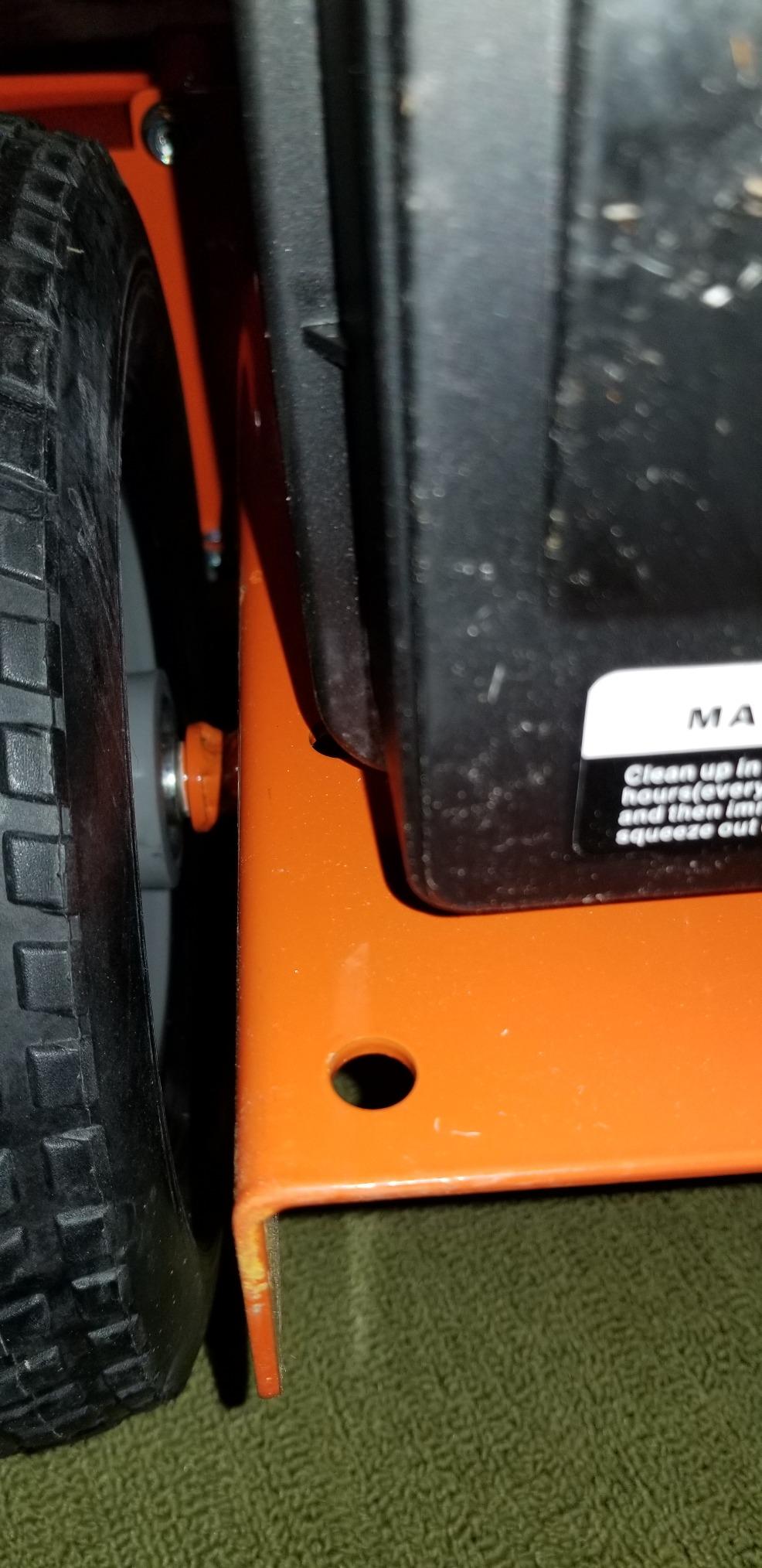 SuperHandy Walk Behind Leaf Blower, Wheeled Manual-Propelled, 7HP 209cc, 4 Stroke, Wind Force of 150 MPH / 1270 CFM at 3600RPM customer photo 1