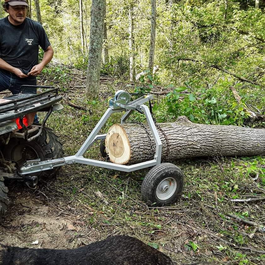 Strongway ATV Log Skidding Arch - 1000-Lb. Capacity, 18in. Dia. Capacity customer photo 1