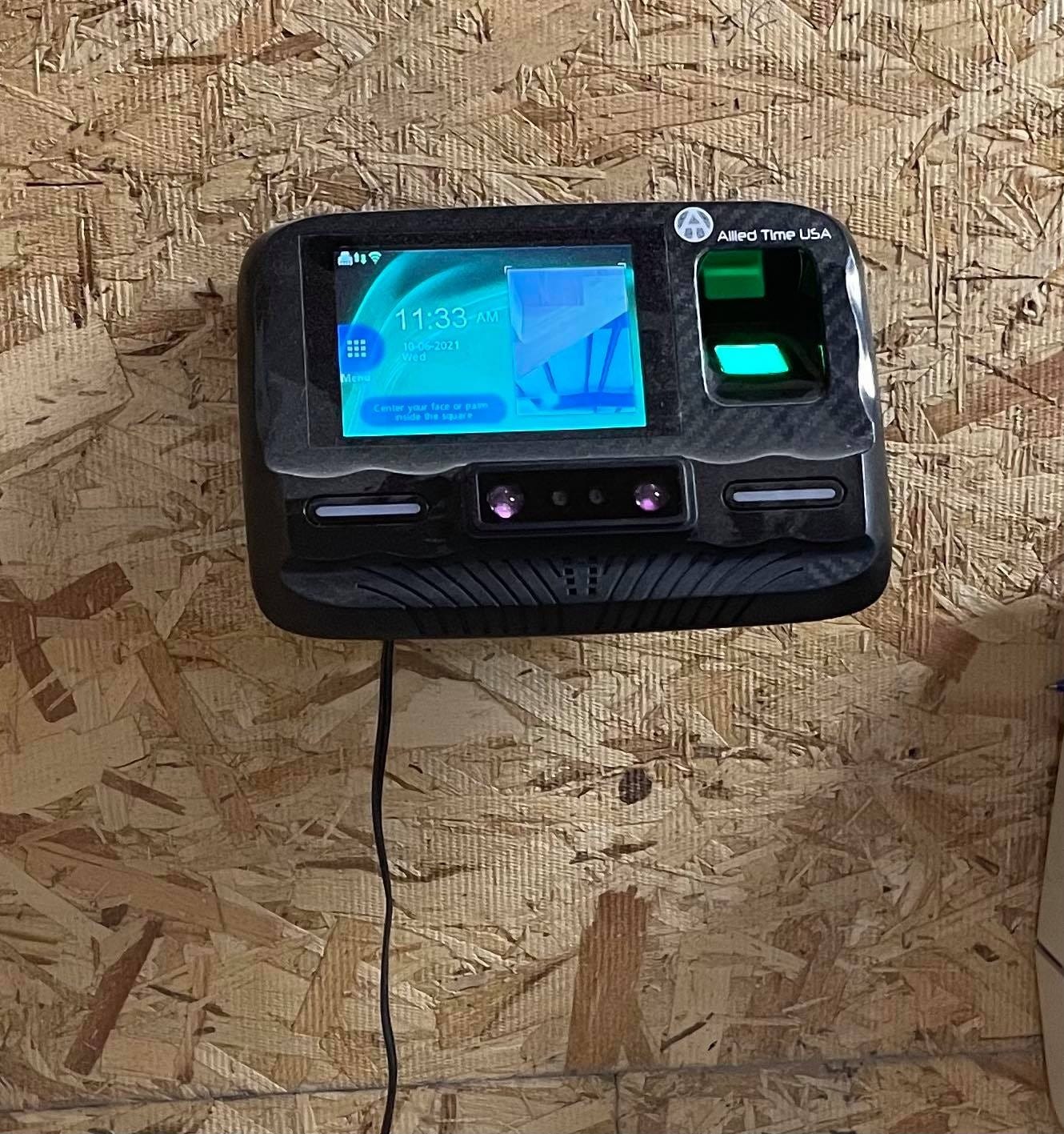 Biometric Time Clock + Online Reports: Face, Palm, Finger, Badge & PIN customer photo 2
