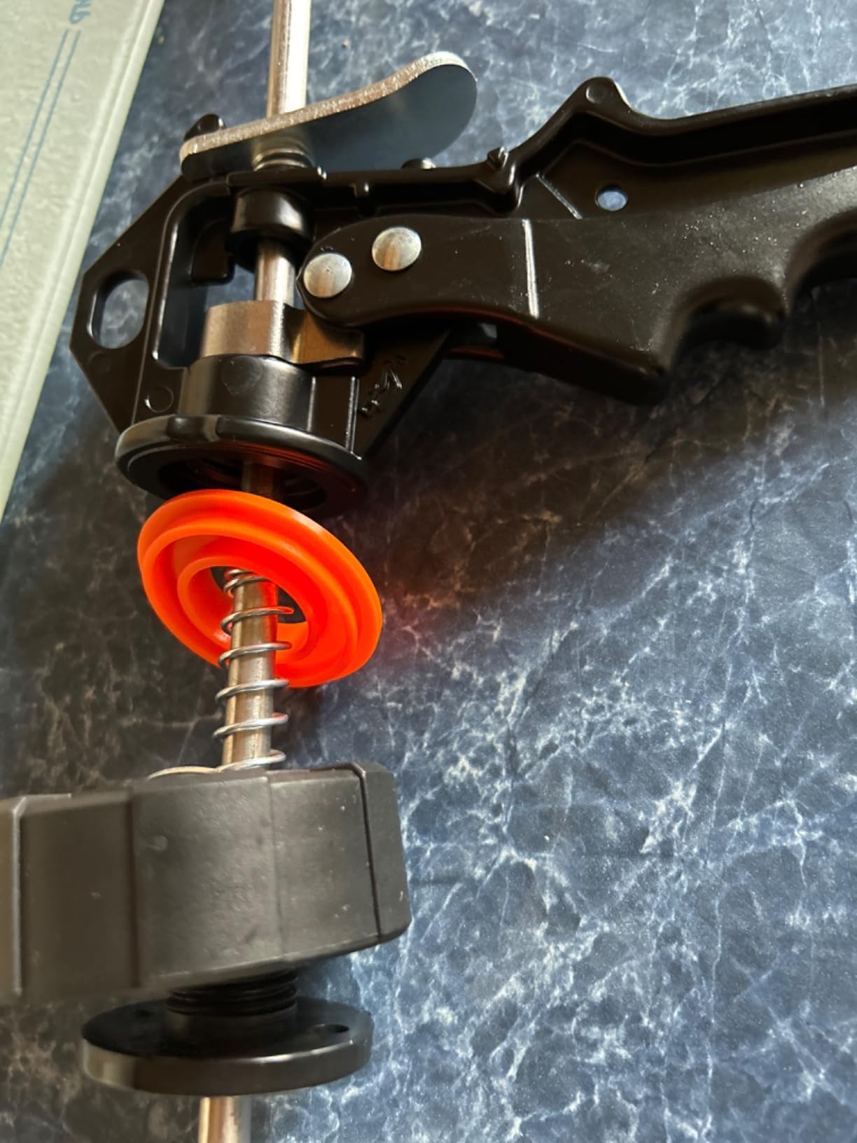 XINQIAO Beef Jerky Gun for Ground Meat, Plastic Jerky Cannon Comes with 4 Nozzles, 2 Brushes customer photo 1