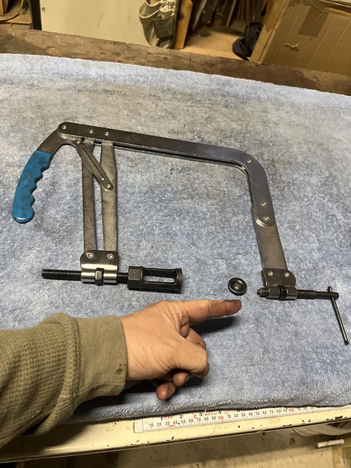 Universal Valve Spring Compressor,Valve Spring Removal Tool with 1
