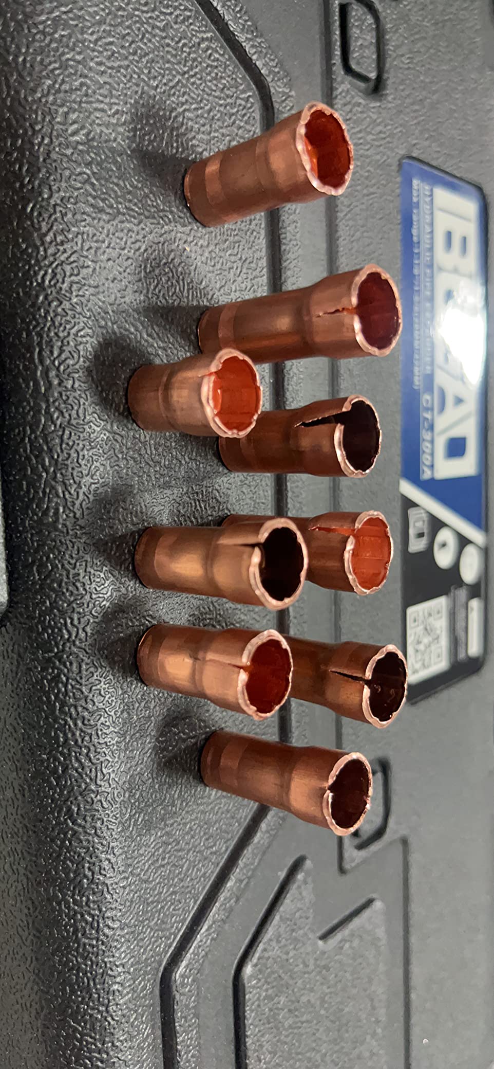HVAC Hydraulic SWAGING tool kit for copper tubing Expanding 3/8 inch to 1-1/8 inch customer photo 1