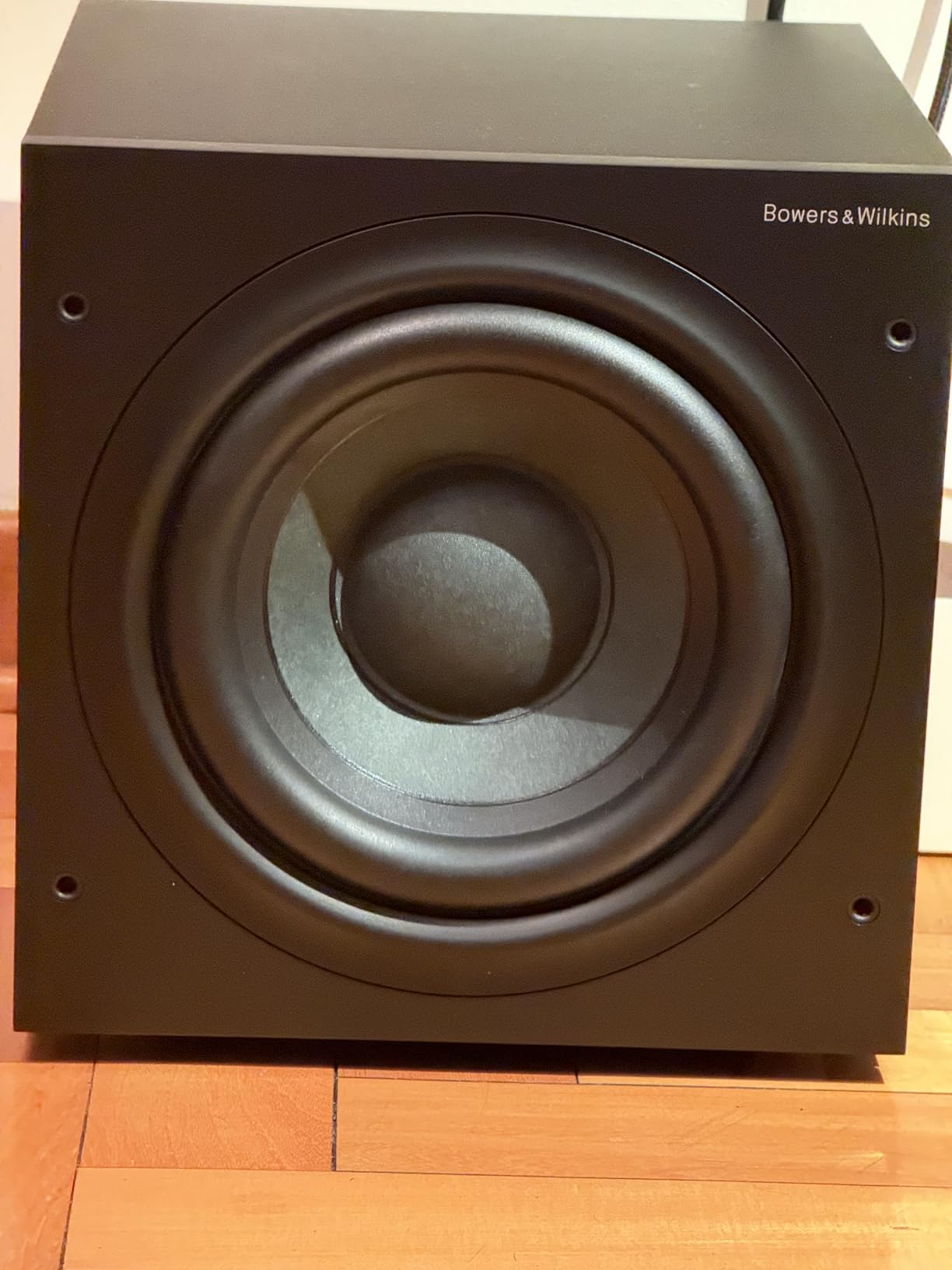 Bowers & Wilkins ASW608 Compact Powered Subwoofer - Black customer photo 1