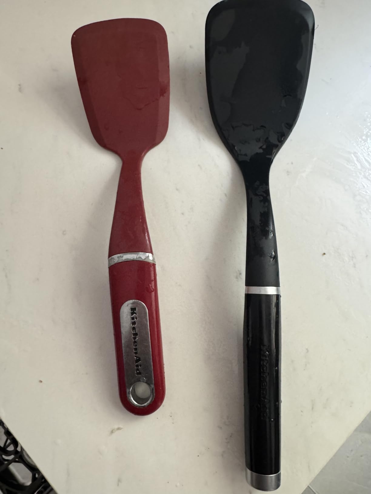KitchenAid Classic Solid Turner, Black, 13.5x 3.3 Inch customer photo 1
