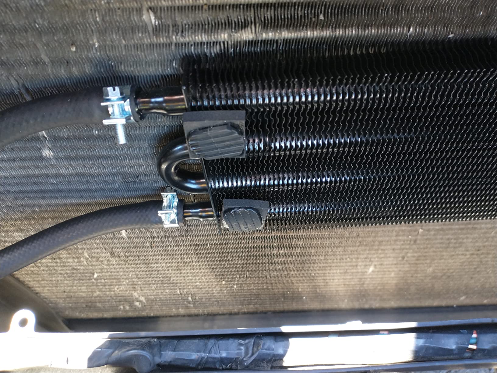EVIL ENERGY 5/16 in Transmission Oil Cooler Kit, 6 Pass, Black customer photo 2