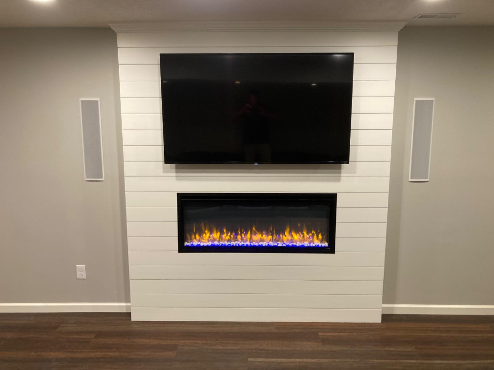 SimpliFire 60-Inch Allusion Platinum Linear Electric Fireplace (SF-ALLP60-BK) customer photo 2