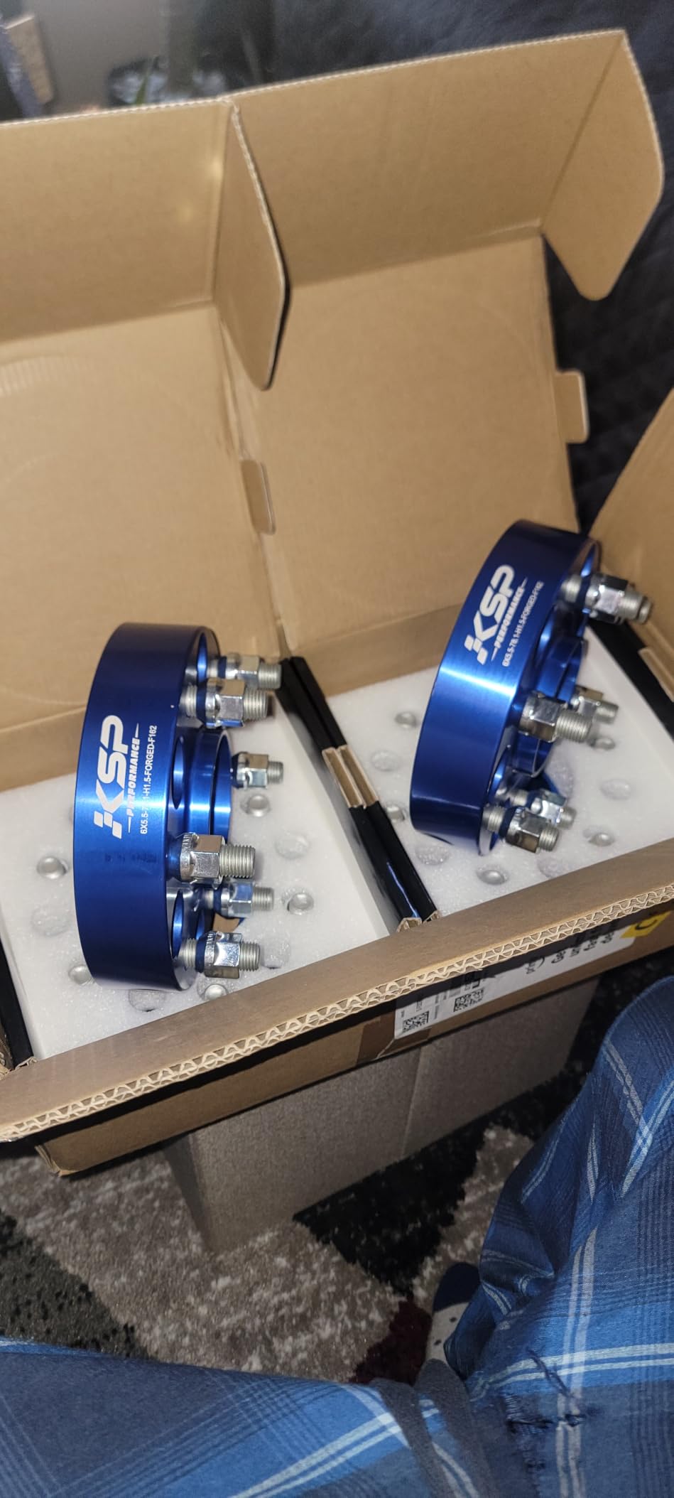 KSP 6X5.5 Wheel Spacers for Silverado Sierra,1.5