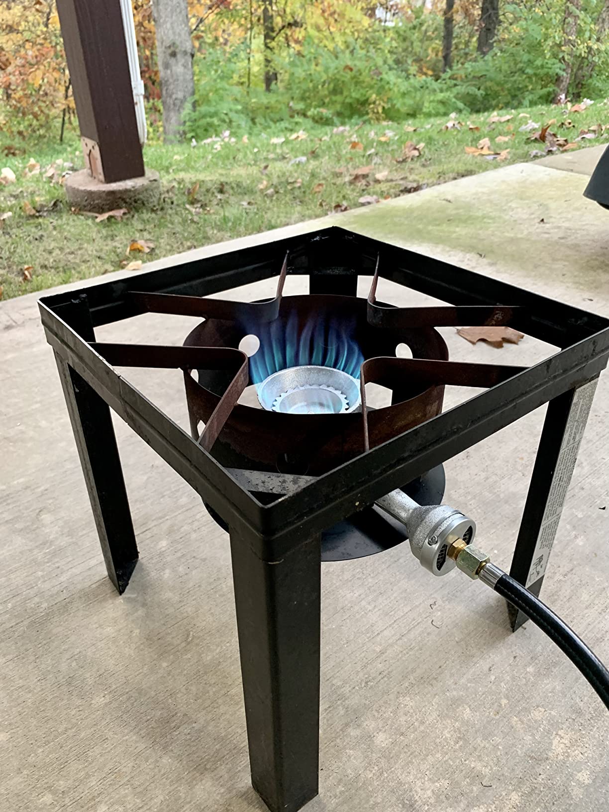 WADEO High Pressure Cast-Iron Propane Burner Head, Turkey Fryer Burner customer photo 2