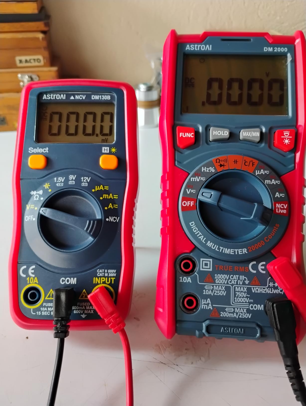 AstroAI DM130B Multimeter, 4000 Counts, Auto-Ranging, Capacitance Testing customer photo 1