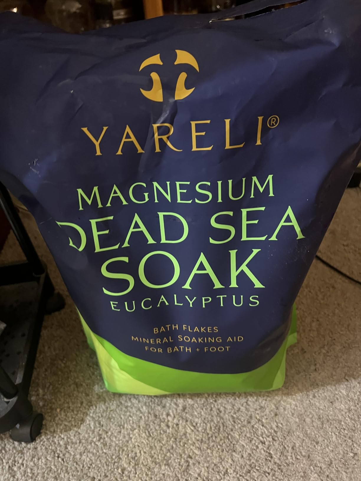 Yareli Magnesium Flakes, 15lb Dead Sea Bath Soak, Alternative to Epsom Salt customer photo 1