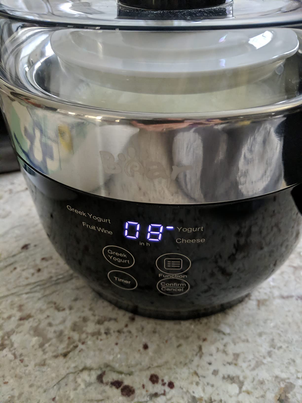 Bear Yogurt Maker, Greek Yogurt Maker Machine with Strainer&Timer Control customer photo 1