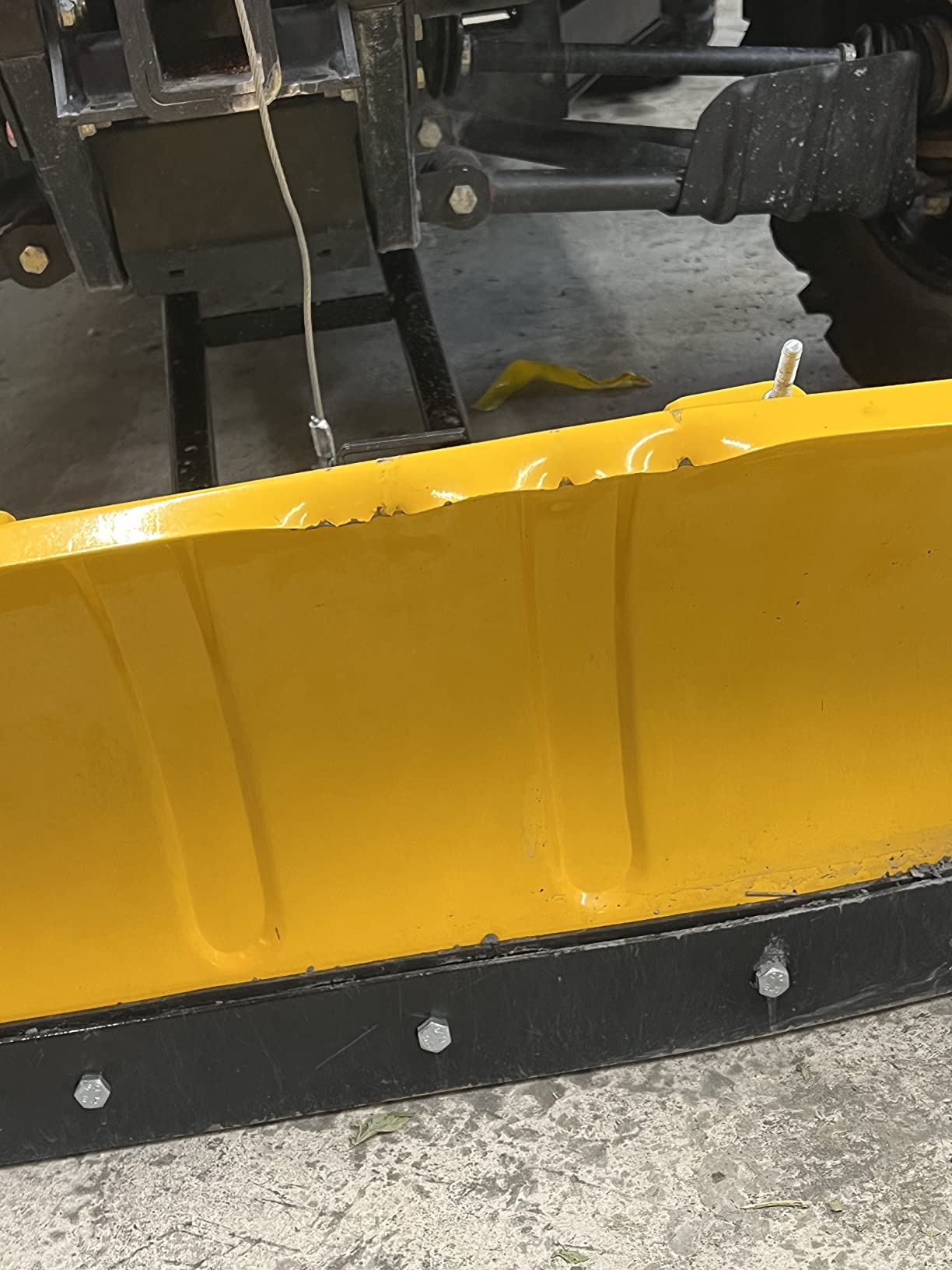 Massimo 60-Inch Universal ATV/UTV Snow Plow Kit – Steel Blade with Push Frame and Mount Plate, 5-Position Angle Adjustment customer photo 2