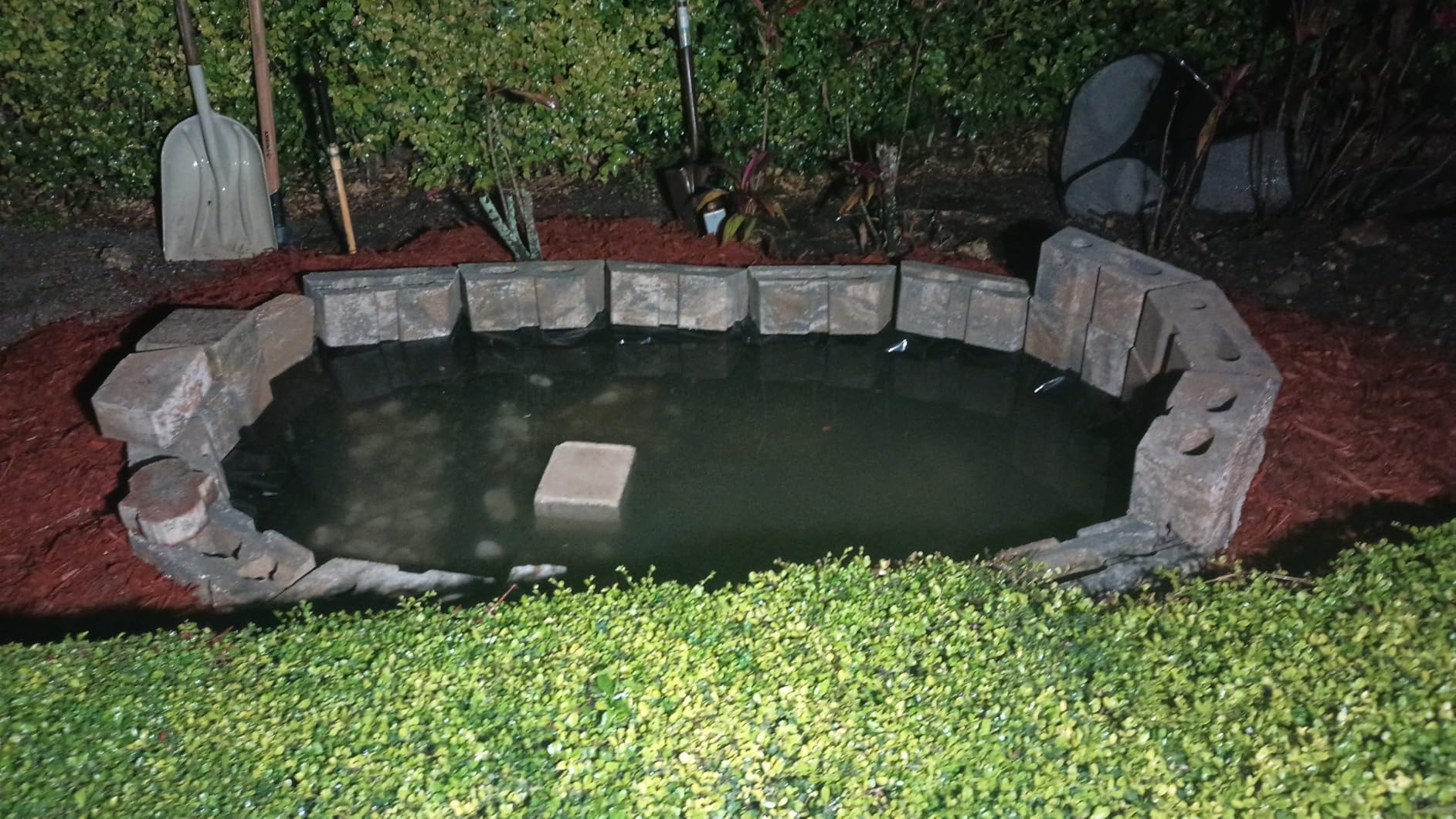 UWIOFF Pond Liner, 20 Mil HDPE Pond Liners for Outdoor Ponds, 7 x 10 FT customer photo 2
