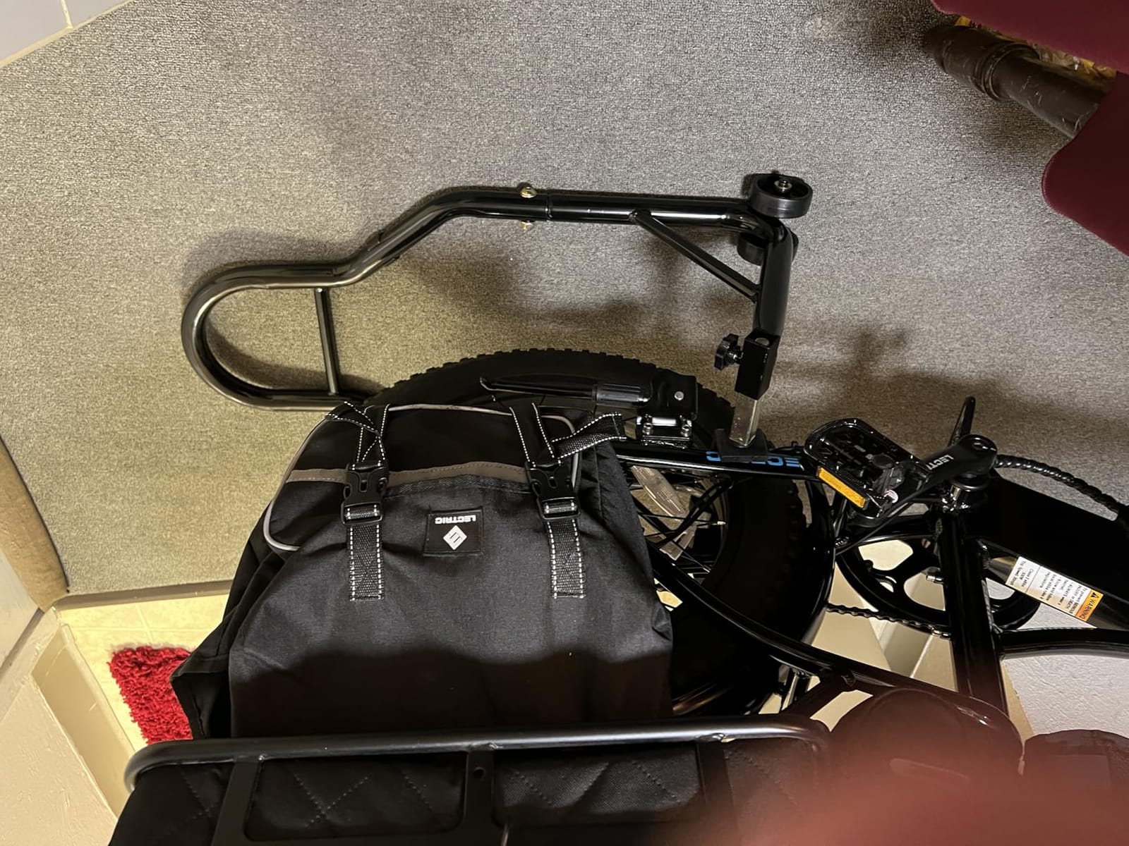 SPECSTAR Motorcycle Stand 441 Lbs Capacity, Black customer photo 1