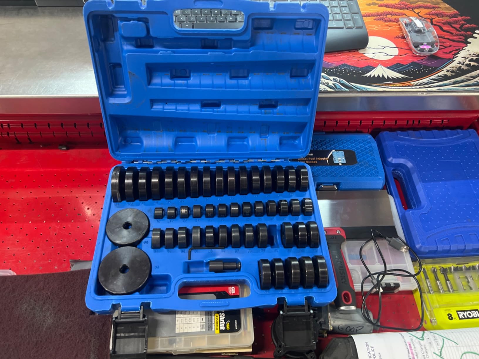 DAYUAN 52 in 1 Custom Bushing Driver Set, Bush Removal Puller Bearing Press customer photo 2
