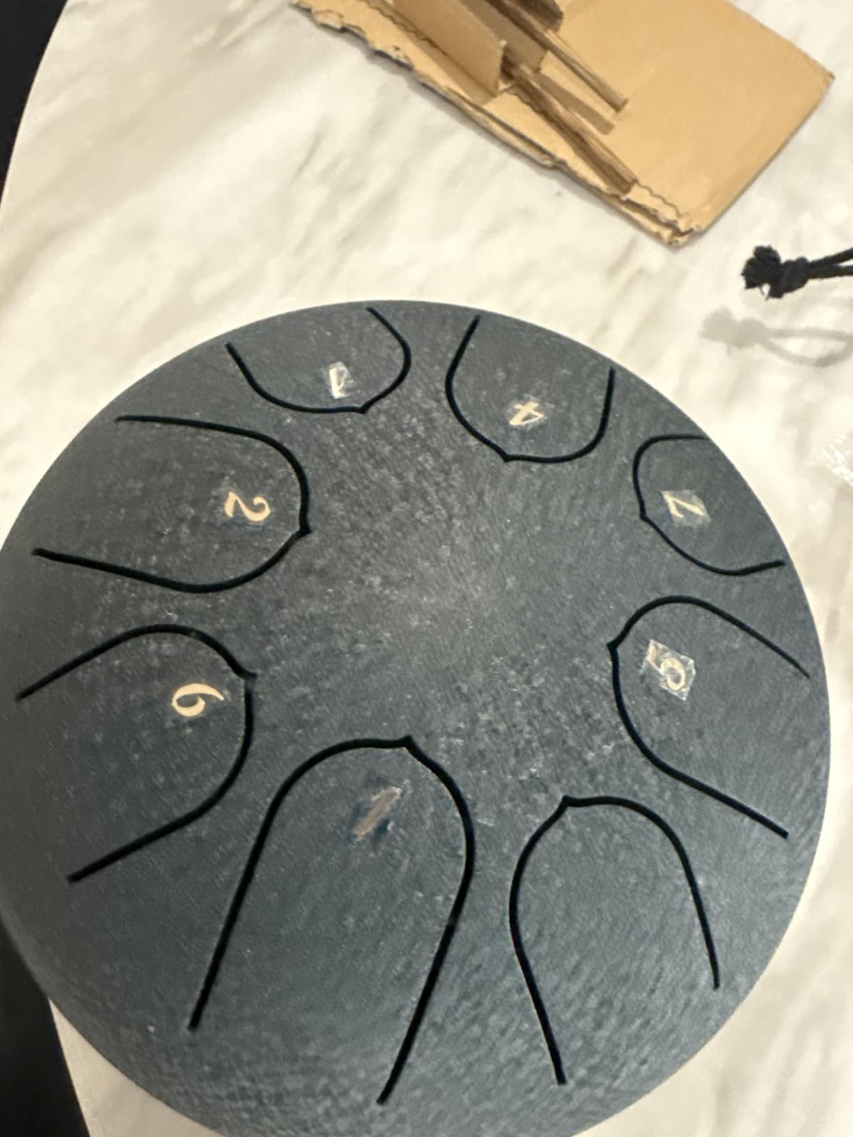 Steel Tongue Drum 6 Inch 8 Notes Musical Instrument, Rain Drum Style Gift customer photo 1