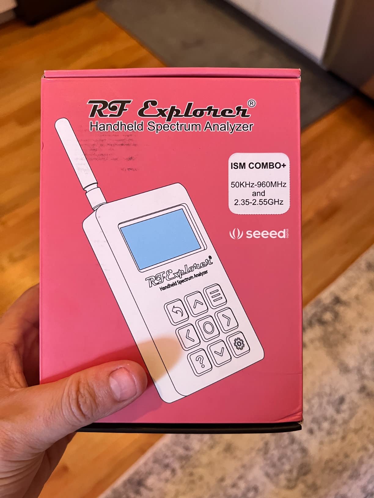 RF Explorer Digital Handheld Spectrum Analyzer 6G Combo Plus - Slim customer photo 2