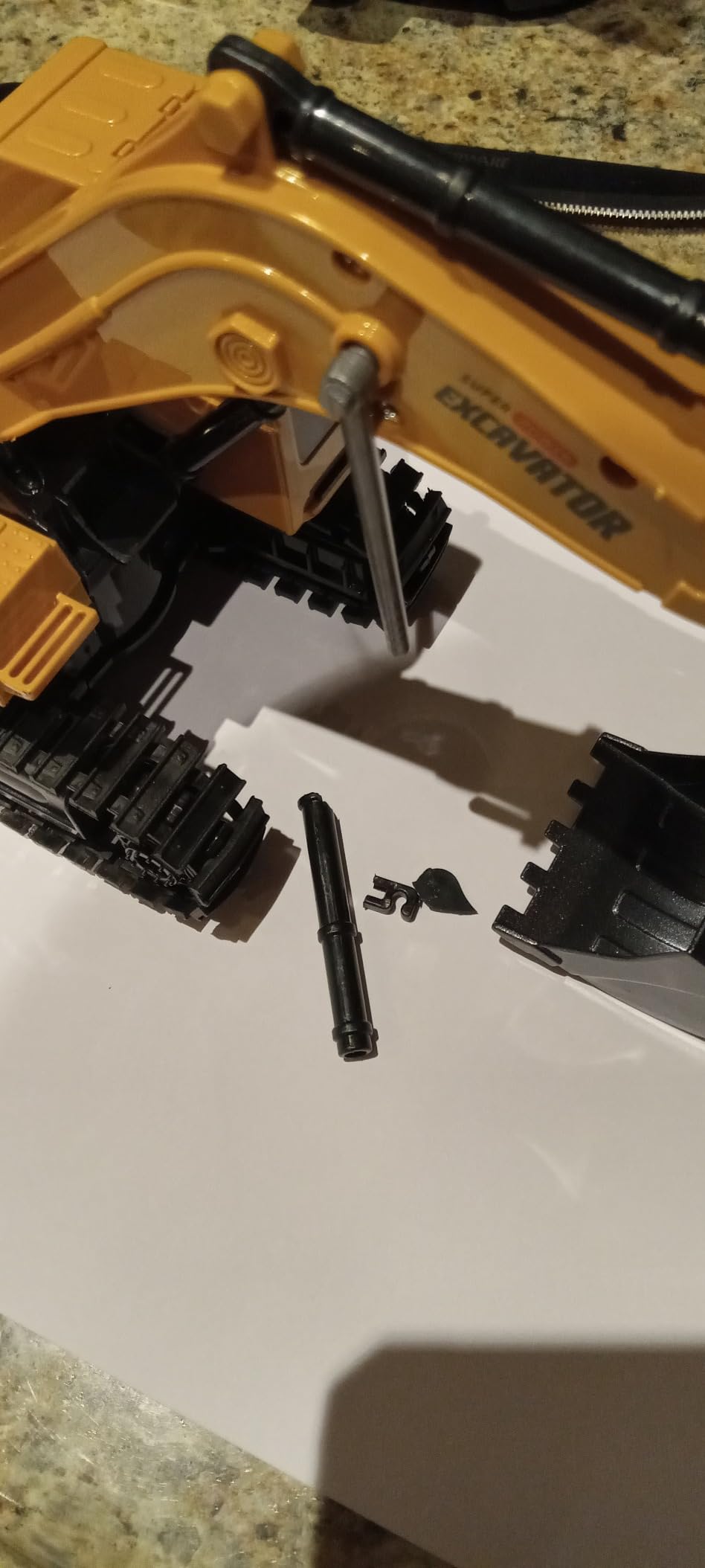 Remote Control Excavator, Beach Excavator Sand Toy Gift for Boys Age 3-7 customer photo 2